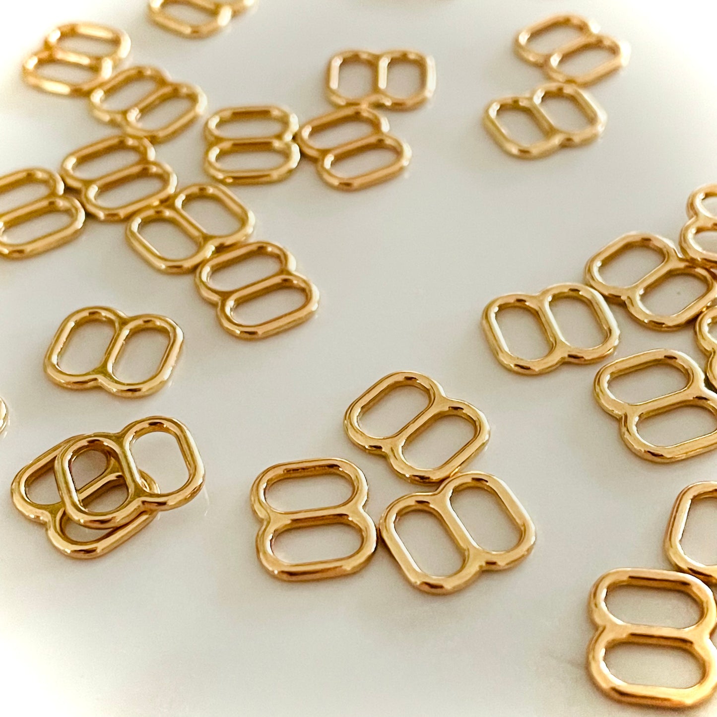 6mm Sliders for Bra Making | Gold Hardware | Wholesale price