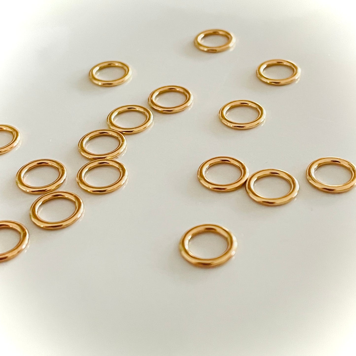 6mm Rings for Bra Making | Gold Hardware | Wholesale price