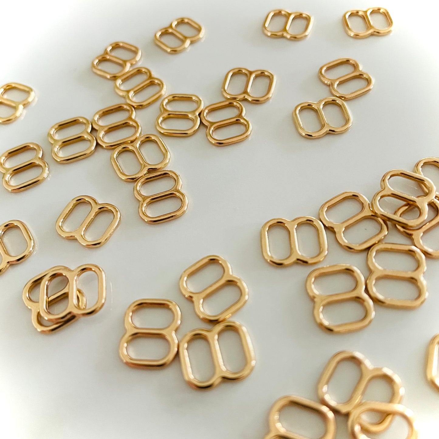 6mm Sliders for Bra Making | Gold Hardware | Wholesale price