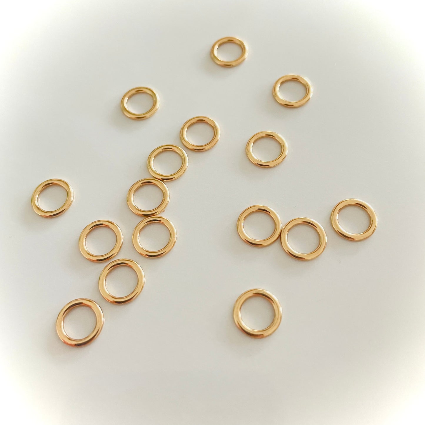 6mm Rings for Bra Making | Gold Hardware | Wholesale price