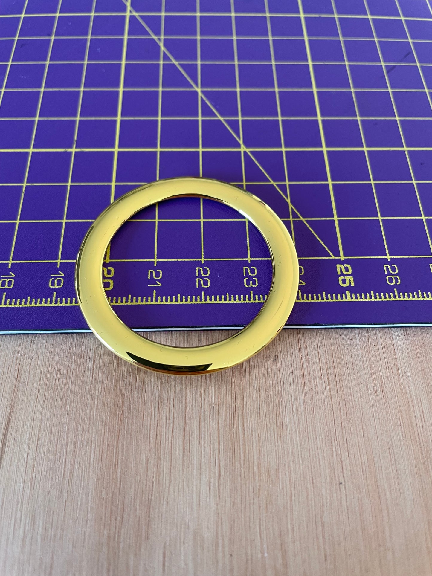 Large 35mm Gold O-Rings for Swimwear & Lingerie