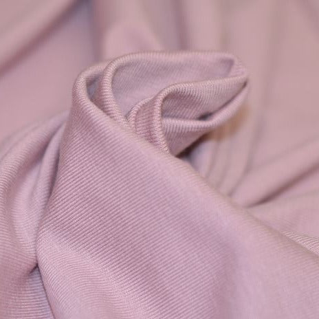 Bamboo Cotton Jersey Fabric | Pink Quartz | Price per half metre